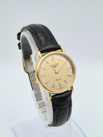 Longines - A elegant vintage Longines Quartz - Sans prix de, Handtassen en Accessoires