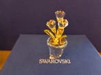 Swarovski - Beeldje - Flower Pot - 208885 - Box +, Antiek en Kunst, Curiosa en Brocante