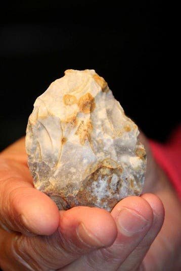 Paleolithisch Vuursteen Punten - 60 mm (Zonder minimumprijs)