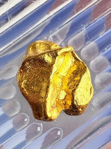Goud Goud nugget- 0.35 g - (1), Verzamelen