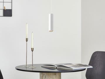 Veiling - 12x GU10 Decoratief Hanglamp cilinder 24cm zand wi