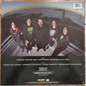 Vio-Lence - Oppressing The Masses - Disque vinyle unique -