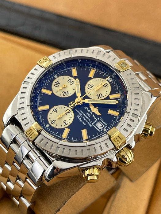 Breitling - Chronomat Evolution - A13356 - Heren - 2008, Bijoux, Sacs & Beauté, Montres | Hommes