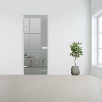 Glazen binnendeur XL voor opdek kozijn aluminium beslag-Link, Verzenden, Nieuw