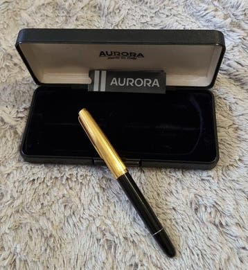 Aurora - 88P plume en OR - Sans prix de réserve - Stylo à, Nieuw