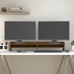 vidaXL Monitorstandaard 100x24x16 cm massief grenenhout, Computers en Software, Verzenden, Nieuw