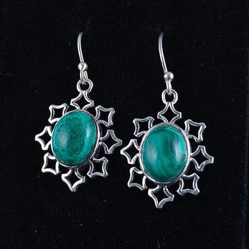 malachiet Sieraden- 10.8 g - (3), Verzamelen, Mineralen en Fossielen