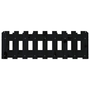 vidaXL Plantenbak verhoogd hekontwerp 100x30x30 cm, Verzenden
