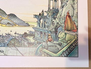 Moebius - Le Volcan - 1 Afdrukken - 1986, Boeken, Nieuw