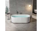 Veiling - Vrijstaand Bad 170x78x58 cm – Geribbeld Design -, Bricolage & Construction, Sanitaire