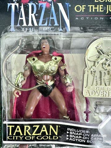 BARSOOM - Speelgoed Tarzan City of Gold 3 statuette -