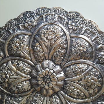 AVEDIS ARDAS - Spiegel - .900 zilver - Ottomaanse antieke, Antiek en Kunst