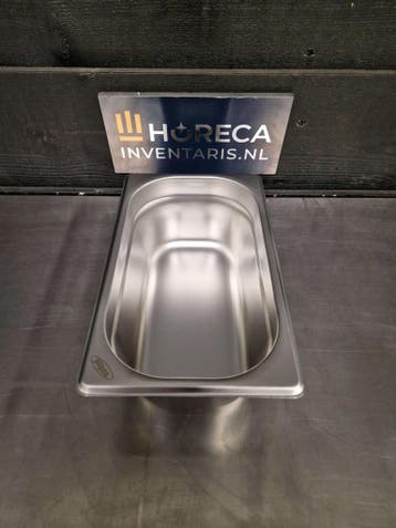 Gastronorm bak | 1/4 GN | 10 cm diep | RVS | horeca