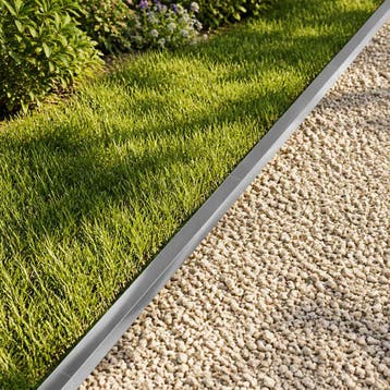 vidaXL Afdekprofiel voor tuinranden 20 st 100 x 6 x 5 cm, Verzenden, Nieuw