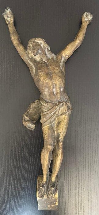 Grand Corpus Christi - 70 cm - 25 kg - Verguld brons -