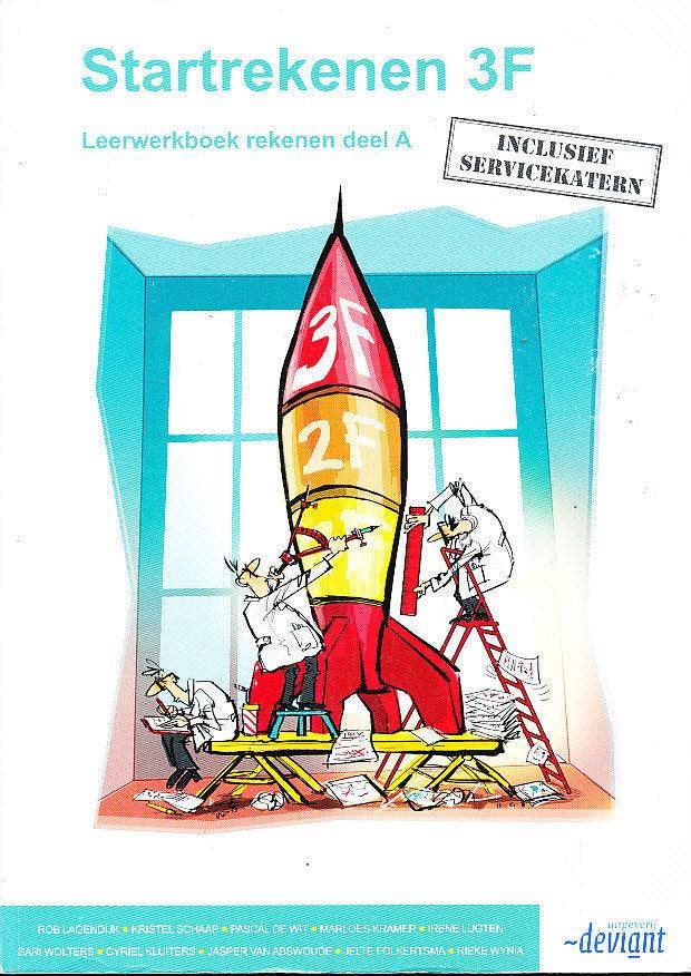 Startrekenen 3F leerwerkboek A, Livres, Livres scolaires, Envoi