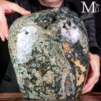 De ZELDZAME Orbicular Oceanic Jasper uit Madagaskar Ocean