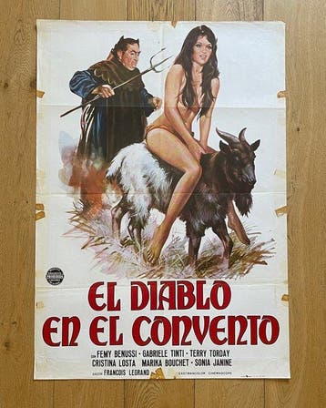 Eastmascolor - El Diablo en el Convento / JO Un Cadaver, Antiek en Kunst