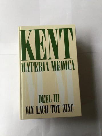 MATERIA MEDICA 3 9789061206576 Kent, Boeken, Verzenden, Gelezen, Kent