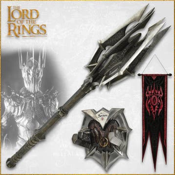 Lord of the Rings Replica 1/1 Mace of Sauron with One Ring, Ophalen of Verzenden