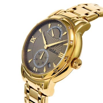 GEOVANI - Swiss Diamond Automatic Watch - GORA595-GG-D-2 -, Nieuw