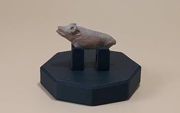 Oude Nabije Oosten / Levantijns Terracotta votief zwijn