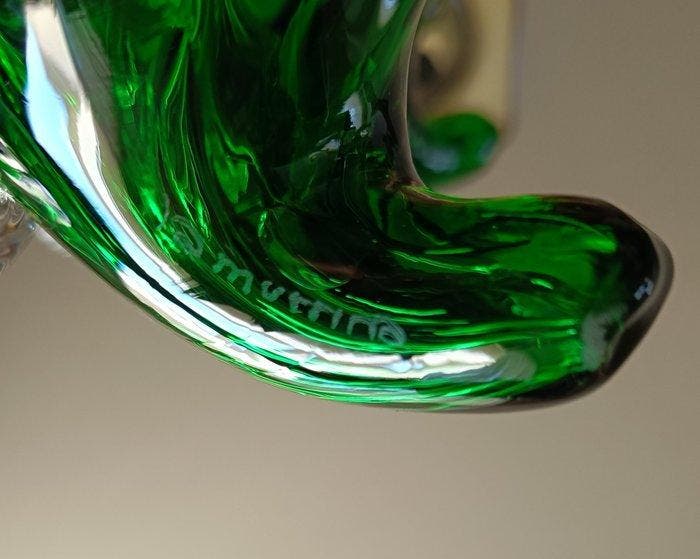 Murano - Murano - La Murrina - Kom - Cornucopia - Muranoglas, Antiek en Kunst, Antiek | Glaswerk en Kristal