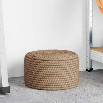 vidaXL Touw 100% jute 10 mm 100 m, Bricolage & Construction, Verzenden