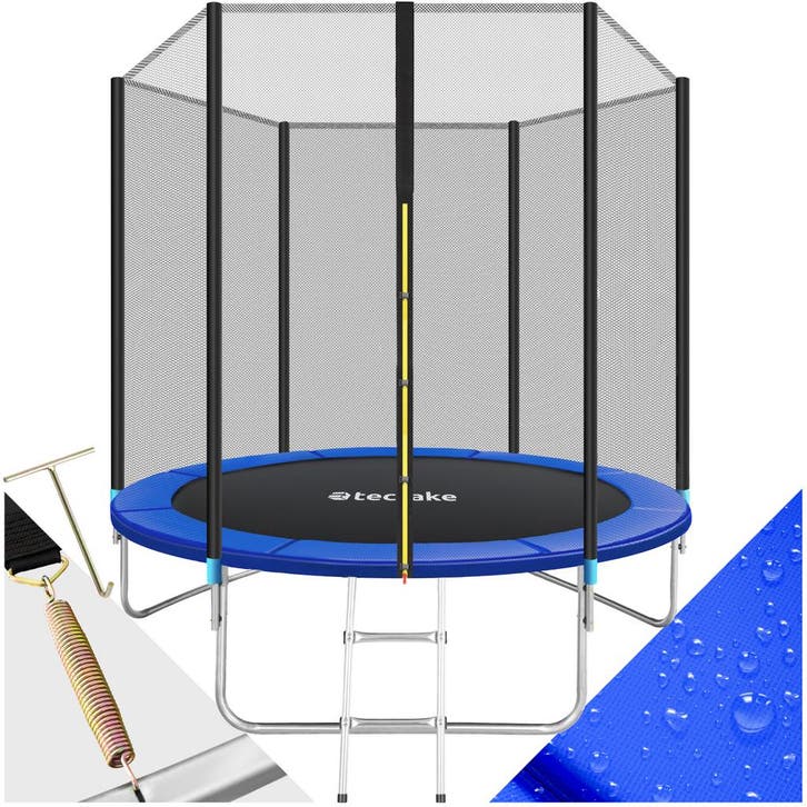 Trampoline Garfunky met veiligheidsnet - 244 cm, Enfants & Bébés, Jouets | Extérieur | Trampolines, Envoi