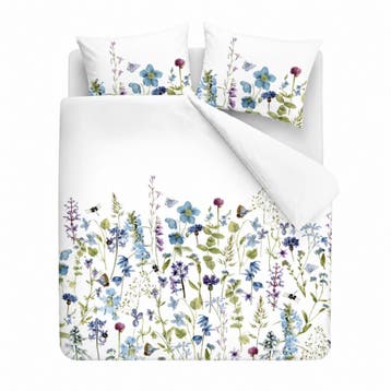 Marjolein Bastin Blue Garden Dekbedovertrek - Blauw - 1-pers, Nieuw
