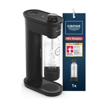 GROHE Blue Fizz Advanced bruiswatertoestel met 4 CO2-fles..., Maison & Meubles, Ophalen of Verzenden