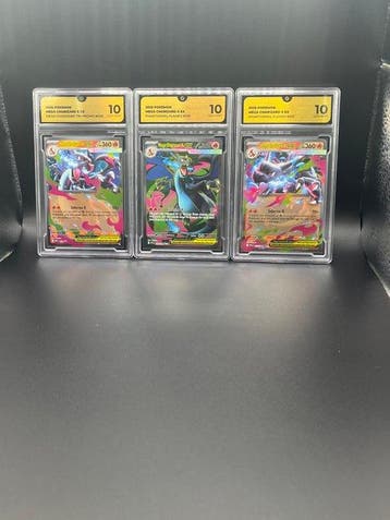 Pokémon - 3 Graded card Mega Charizard X Graded Card Lot! -, Nieuw