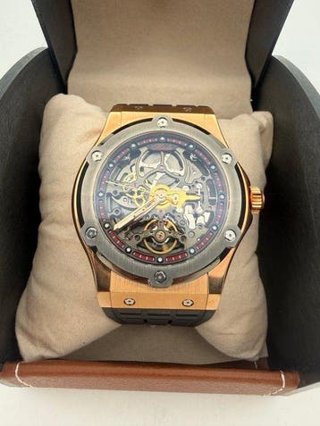Haofa - Skeleton 80 Hours Power reserve sapphire Automatic