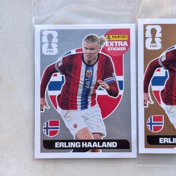 Panini USA 2026 World Cup Erling Haaland - 3 Sticker -