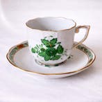 Herend - Kop en schotel (4) - Chinese Bouquet (Apponyi) -, Antiek en Kunst