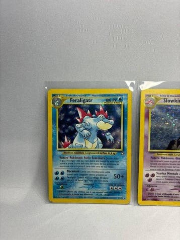 Pokémon - 2 Bulk kaarten - Pokémon - Slowking, Feraligatr