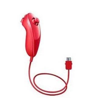 Wii Nunchuk Rood (Third Party) (Wii Accessoires), Ophalen of Verzenden, Zo goed als nieuw