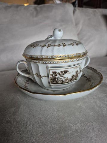 Richard Ginori - Service à café (10) - Porcelaine