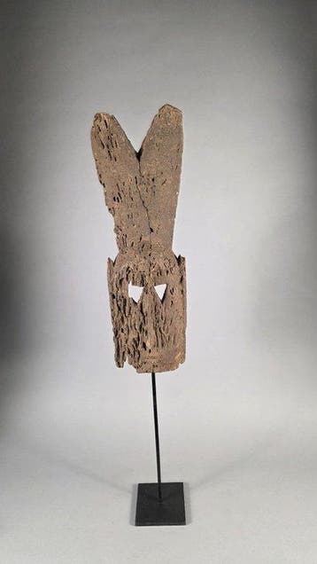 Masker van hardhout - Dogon - Mali (Zonder minimumprijs)