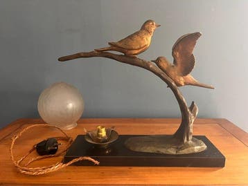 Plagnet - Lamp - Verguld brons