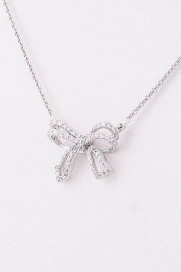 Collier avec pendentif - 18 carats Or jaune, Plaqué rhodium