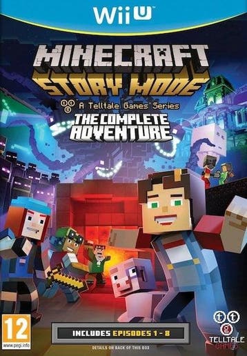 Minecraft Story Mode the Complete Adventure (Wii U Games), Games en Spelcomputers, Ophalen of Verzenden, Zo goed als nieuw