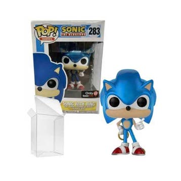 Funko Pop! Sonic the Hedgehog: Sonic #283 Metallic Gamestop, Verzenden, Nieuw