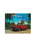 1967 FIAT 850 FASTBACK COUPE BROCHURE ENGELS (USA), Nieuw