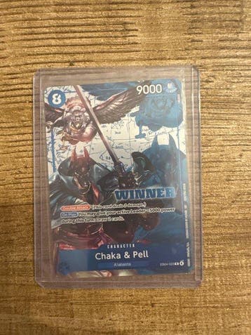 Bandai - 1 Card - One Piece - Chaka & Pell EB04-023 Carte, Nieuw