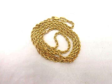 Collier - 18 carats Or jaune, Nieuw