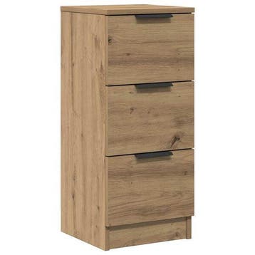 Eiken Dressoir -58% korting. Retour deal, weg is weg!, Minder dan 50 cm, Gebruikt, Verzenden, Met lade(s)