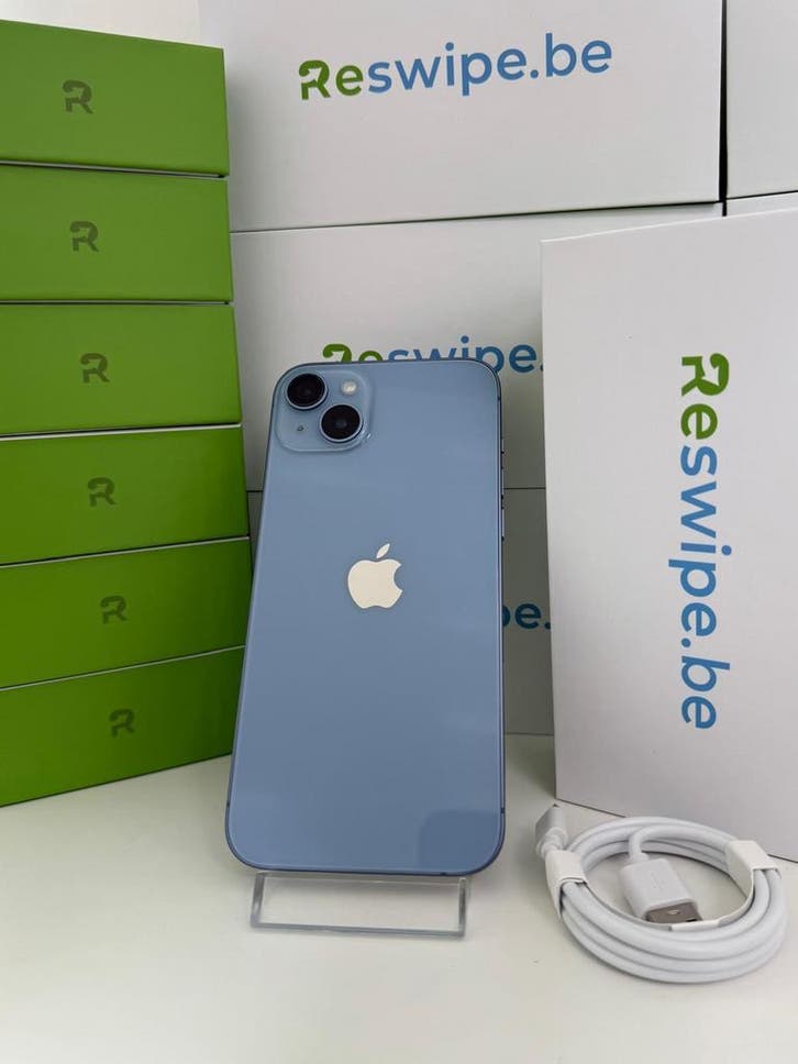 iPhone 14 Plus Blauw 128Gb 256Gb 512GB +3 Jaar GARANTIE, Télécoms, Téléphonie mobile | Apple iPhone, Envoi