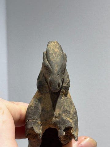 Oud-Chinees, Han-dynastie Fragment van een terracotta