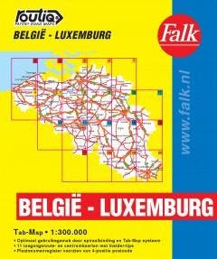 Routiq Belgie / Luxemburg tab map 9789028716254 Falk, Boeken, Verzenden, Gelezen, Falk